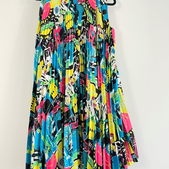 BALENCIAGAParis City Light Pleated Satin Dress NWT - Picture 10 of 15